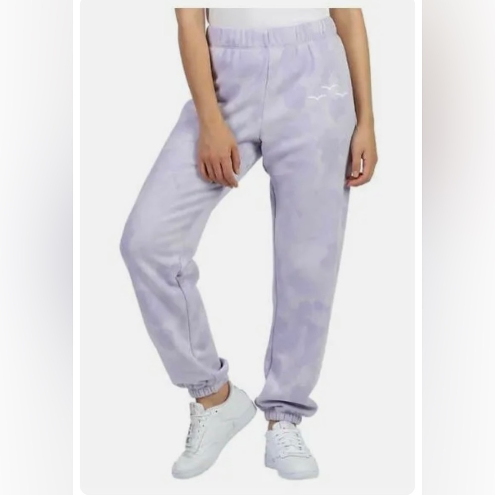 Lavender Cloud Lazy Pants Baggy Joggers Sweatpants size Small